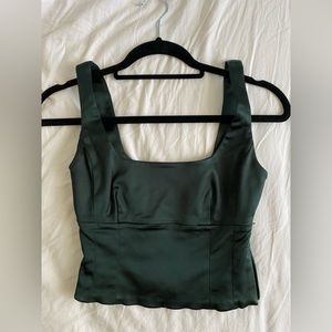 Aritzia silky corset